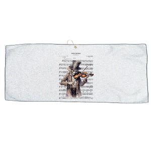 Danse Macabre Violin Halloween Large Microfiber Waffle Golf Towel