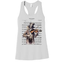 Danse Macabre Violin Halloween Women's Racerback Tank