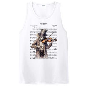 Danse Macabre Violin Halloween PosiCharge Competitor Tank