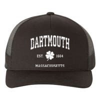 Dartmouth Massachusetts Vintage Shamrock Sports Yupoong Adult 5-Panel Trucker Hat