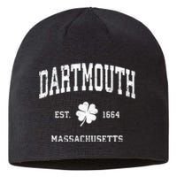 Dartmouth Massachusetts Vintage Shamrock Sports Sustainable Beanie