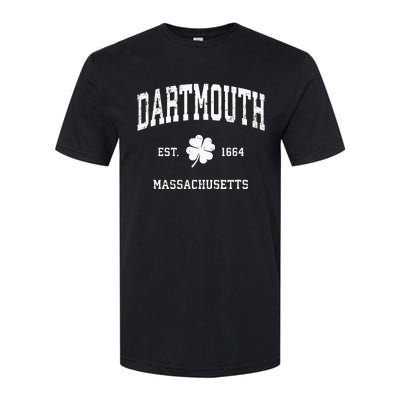 Dartmouth Massachusetts Vintage Shamrock Sports Softstyle® CVC T-Shirt