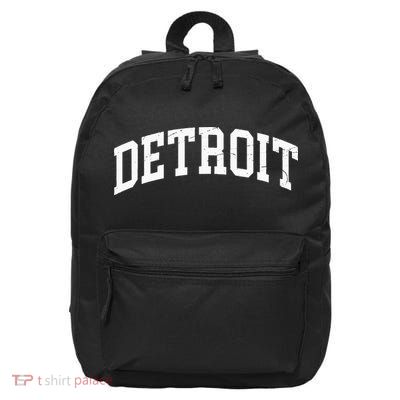 Detroit Michigan Vintage Worn Design Classic 16 in Basic Backpack
