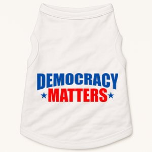 Democracy Matters Voting Doggie Tank