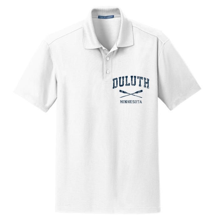 Duluth Minnesota Vintage Nautical Paddles Sports Oars Dry Zone Grid Polo