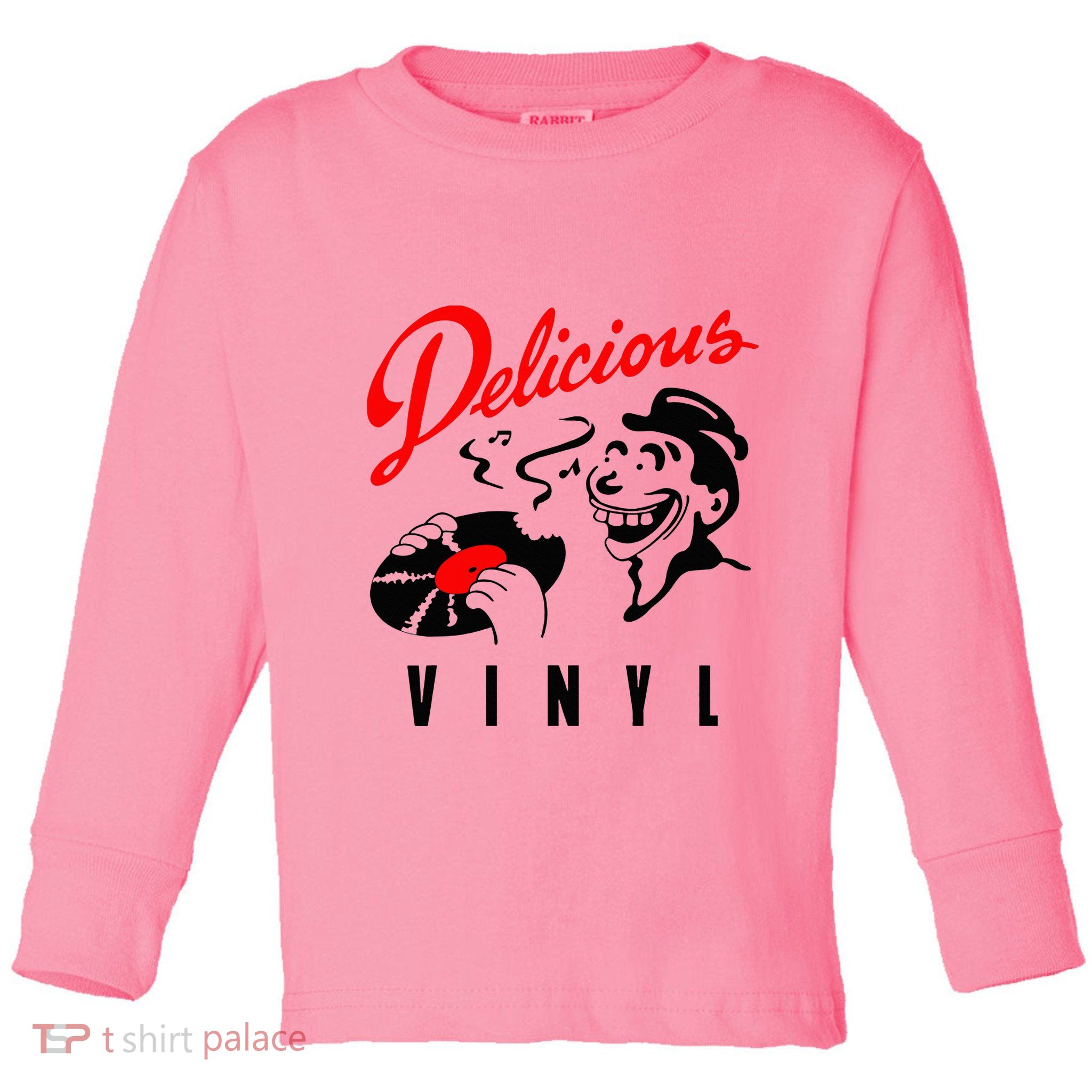 Delicious Meme Vinyl Funny Basic Toddler Long Sleeve Shirt