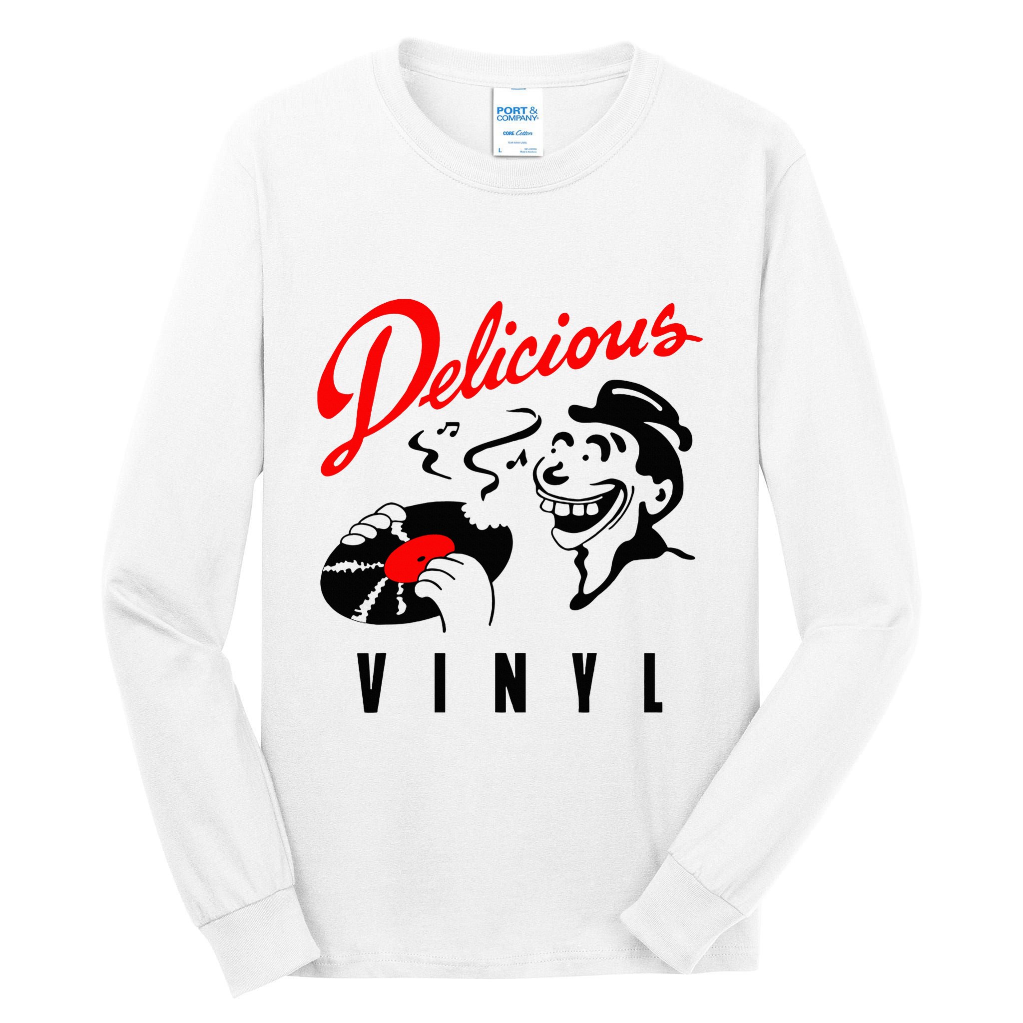 Delicious Meme Vinyl Funny Basic Tall Long Sleeve T-Shirt