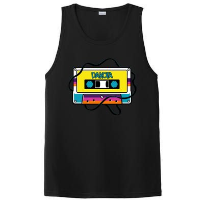 Dakota Mixtape Vintage Retro PosiCharge Competitor Tank