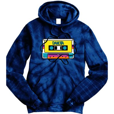 Dakota Mixtape Vintage Retro Tie Dye Hoodie