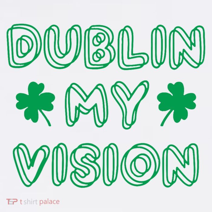 Dublin My Vision St Patrick's Day Baby Bodysuit