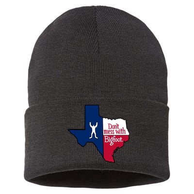 Don't Mess With Bigfoot Sustainable Knit Beanie