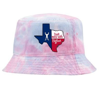 Don't Mess With Bigfoot Tie-Dyed Bucket Hat