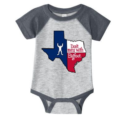Don't Mess With Bigfoot Infant Baby Jersey Bodysuit