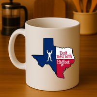 Don't Mess With Bigfoot Mug