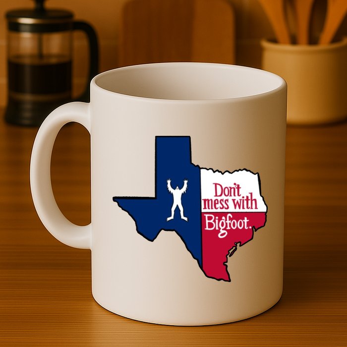 Don't Mess With Bigfoot Mug