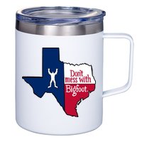 Don't Mess With Bigfoot 12oz Stainless Steel Coffee Mug