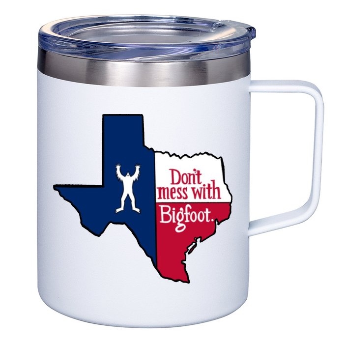 Don't Mess With Bigfoot 12oz Stainless Steel Coffee Mug