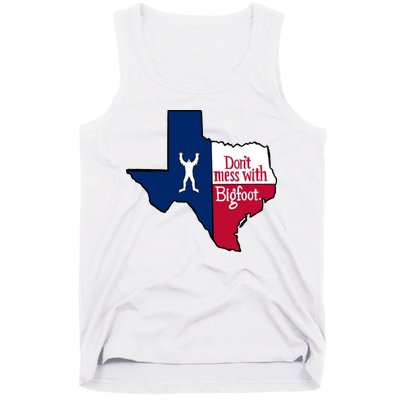 Don't Mess With Bigfoot Tank Top