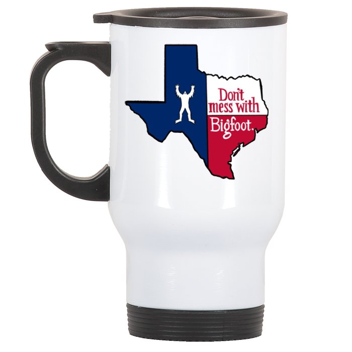 Don't Mess With Bigfoot Stainless Steel Travel Mug