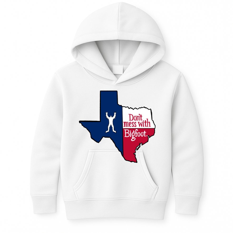 Don't Mess With Bigfoot Kids Hoodie