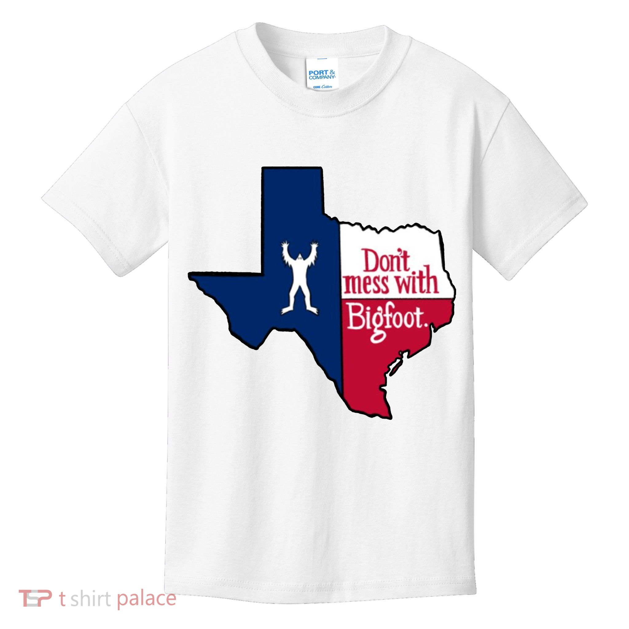Don't Mess With Bigfoot Kids T-Shirt