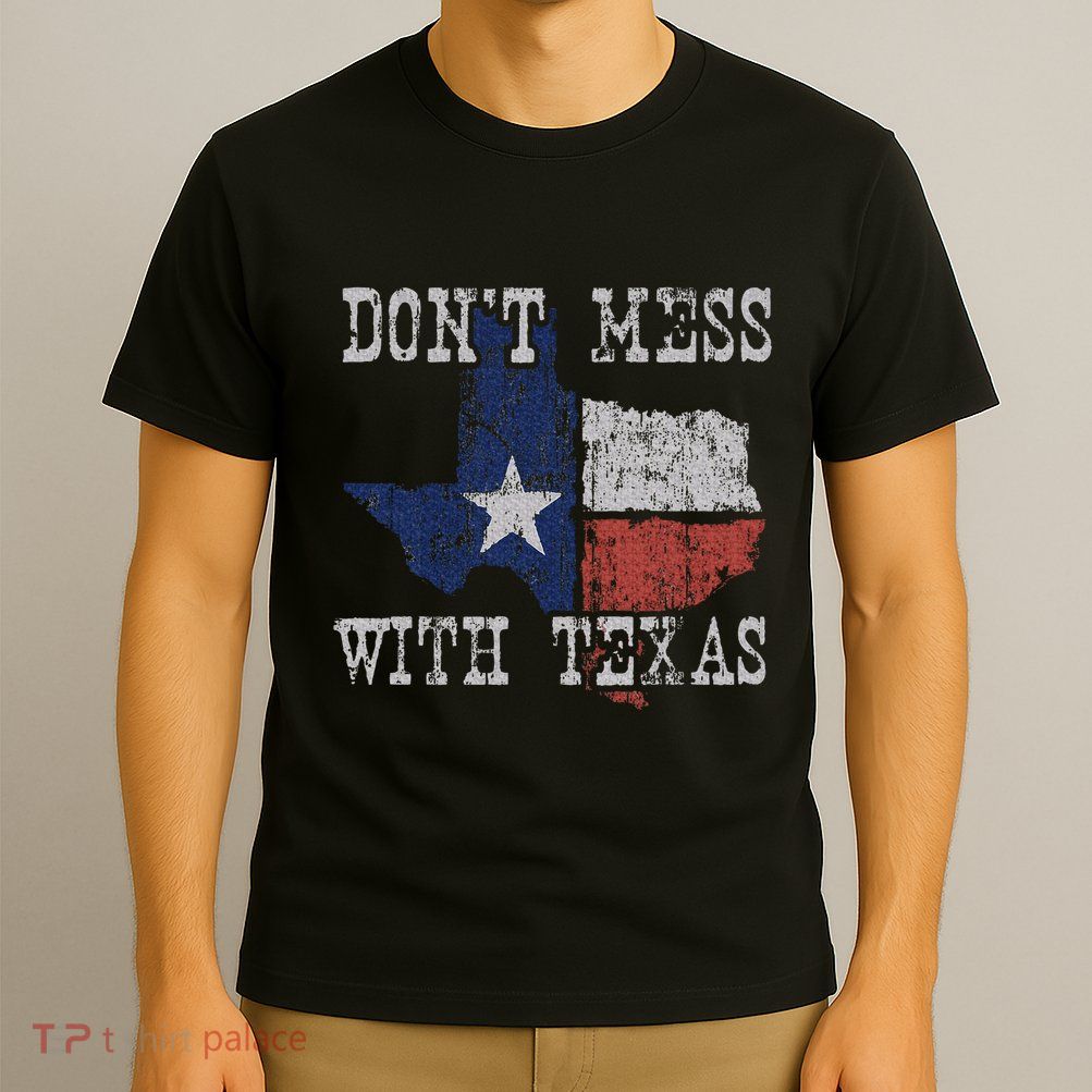 DonT Mess With Vintage Texas Longhorn Lone Star State T-Shirt