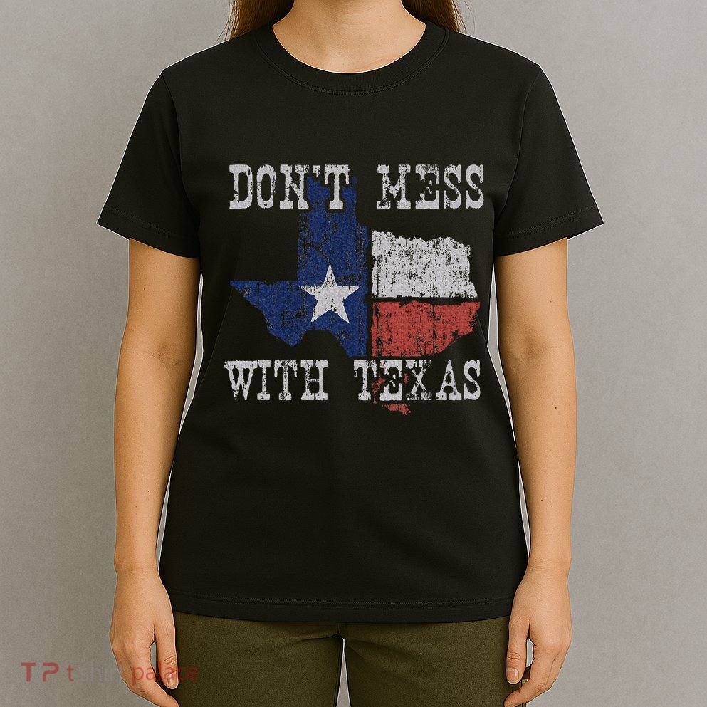 DonT Mess With Vintage Texas Longhorn Lone Star State T-Shirt
