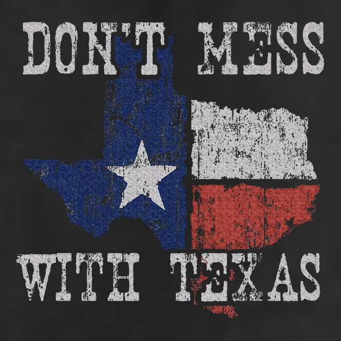 DonT Mess With Vintage Texas Longhorn Lone Star State Golf Towel