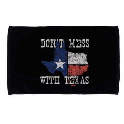 DonT Mess With Vintage Texas Longhorn Lone Star State Microfiber Hand Towel