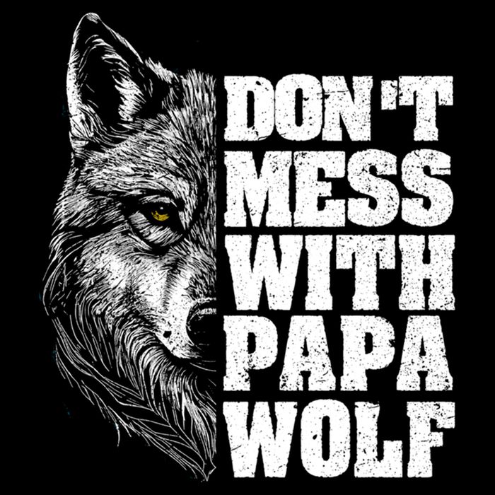 DonT Mess With Papa Wolf Dad For FatherS Day Great Gift Cooling Performance Crew T-Shirt