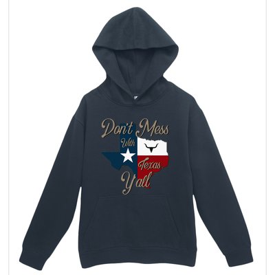 Dont Mess With Vintage Texas Pride Longhorn Lone Star State Urban Pullover Hoodie