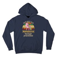 Don't Mess With Mamasaurus Autism Mom Mother's Day Hoodie