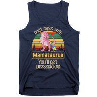 Don't Mess With Mamasaurus Autism Mom Mother's Day Tank Top