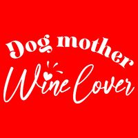 Dog Mother Wine Lover Cute Gift Apron