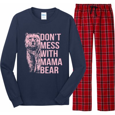 Don't Mess With Mama Bear Long Sleeve Pajama Set