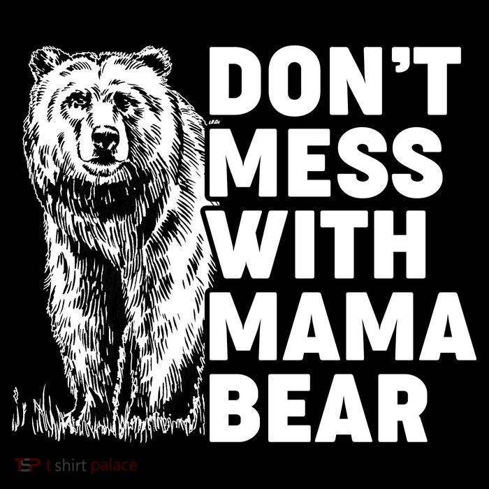 Don't Mess With Mama Bear Flatbill Hat