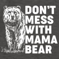 Don't Mess With Mama Bear Vector Backpack