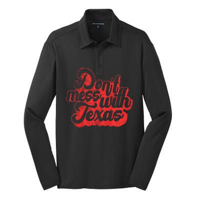 Dont Mess With The Texas Silk Touch Performance Long Sleeve Polo