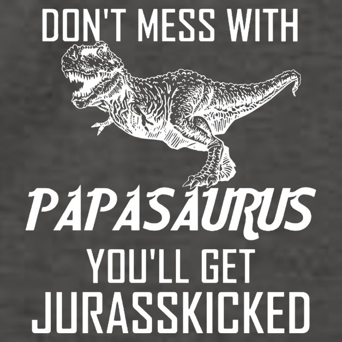 Don't Mess With Papasaurus Jurasskicked Vector Backpack