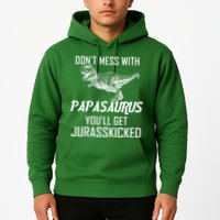 Don't Mess With Papasaurus Jurasskicked Hoodie