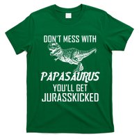 Don't Mess With Papasaurus Jurasskicked T-Shirt