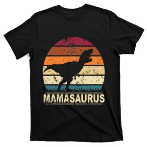 Don't Mess With MamaSaurus Dinosaur Mom Mothers Day T-Shirt