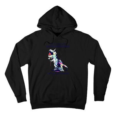 Don’T Mess With Bartendersaurus You’Ll Get Jurasskicked Tall Hoodie