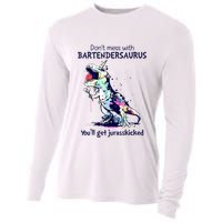 Don’T Mess With Bartendersaurus You’Ll Get Jurasskicked Cooling Performance Long Sleeve Crew