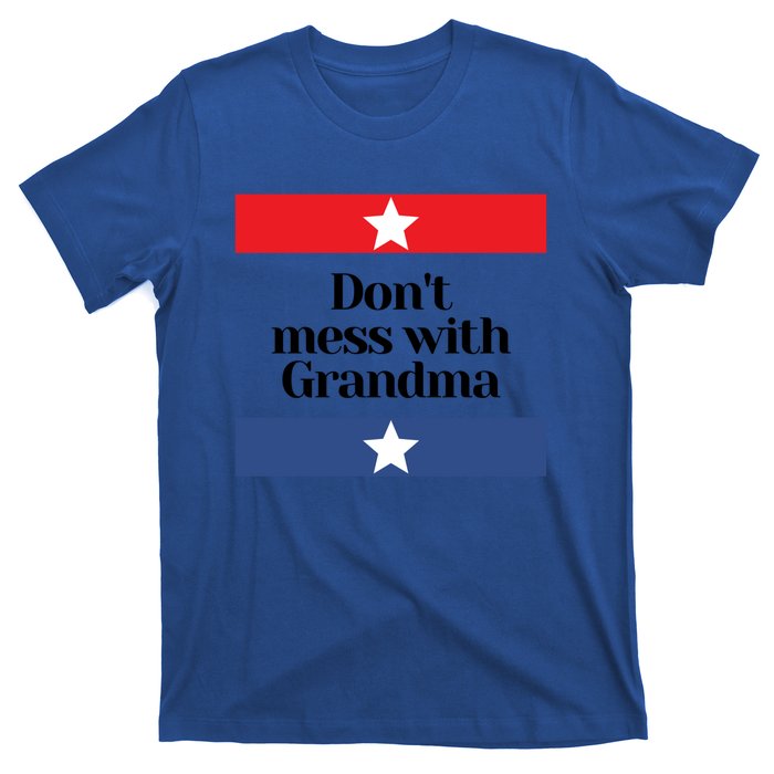 Don't Mess With Grandma Texas Mom Grandmother Gift T-Shirt