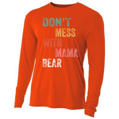 Don't Mess With Mama Bear Gift Cooling Performance Long Sleeve Crew