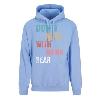 Don't Mess With Mama Bear Gift Unisex Surf Hoodie