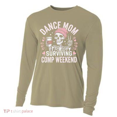 Dance Mom Weekends Coffee And Dance Comps Cooling Performance Long Sleeve Crew