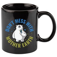Dont Mess With Mother Earth Cute Gift 11oz C Handle Ceramic Mug