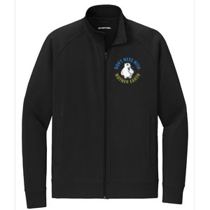 Dont Mess With Mother Earth Cute Gift Stretch Full-Zip Cadet Jacket